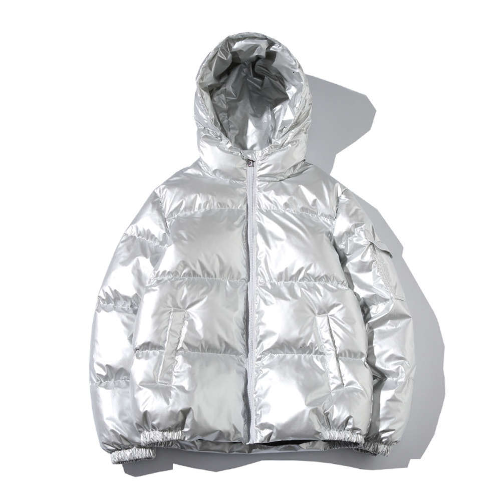 2021 new Korean fashion bright face winter men's handsome hooded plus fat oversized top cotton padded jacket, Black
2021 new Korean fashion bright face winter men's handsome hooded plus fat oversized top cotton padded jacket, Black