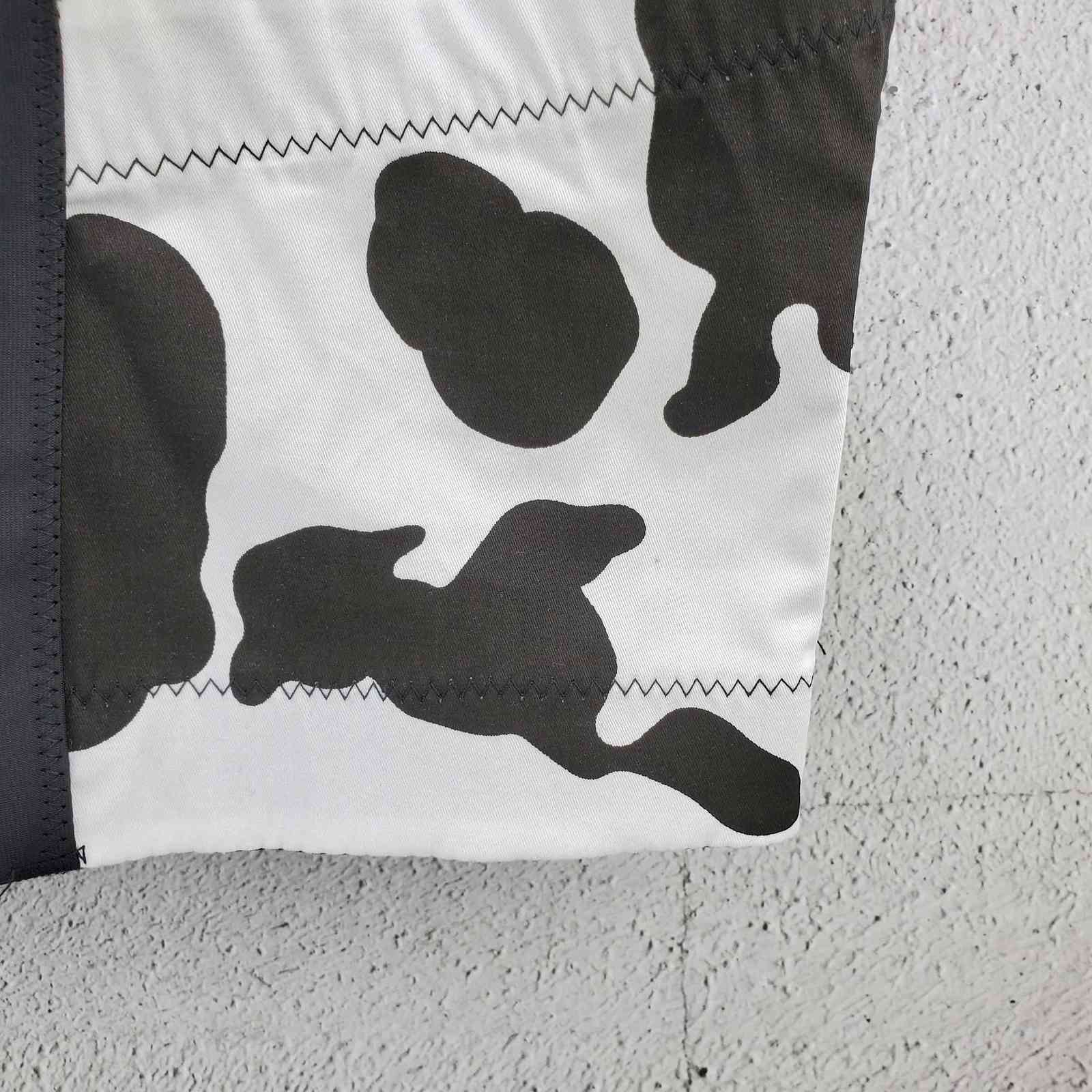 Spring and Summer Fashion Cow Print Camisole Cute Gathered Slim Stretch Women Sleeveless Short Bustier Corest Crop Tops S217 210527