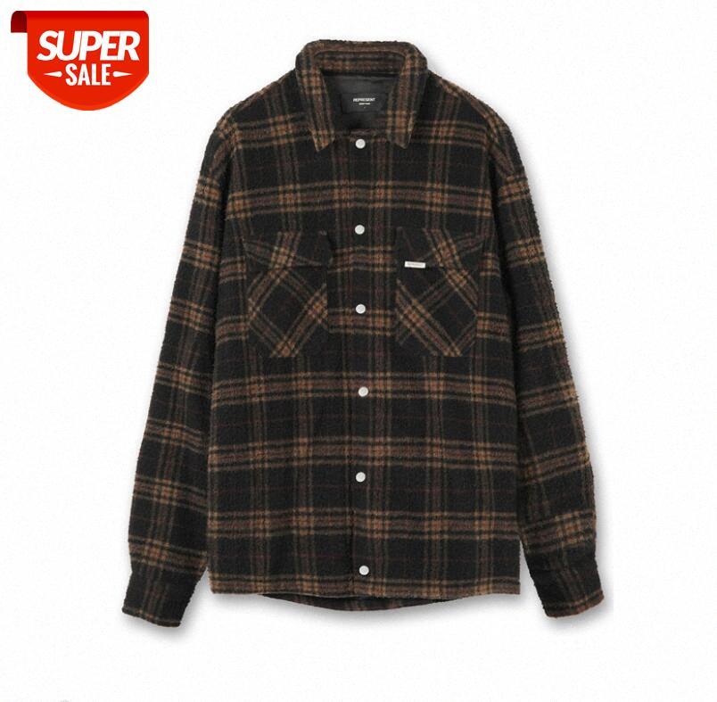 FW Hip Hop Rep Loose Plaid Button Long Sleeve Men's and Women's Shirt Workwear Jacket INS #Rl69, White;black
FW Hip Hop Rep Loose Plaid Button Long Sleeve Men's and Women's Shirt Workwear Jacket INS #Rl69, White;black