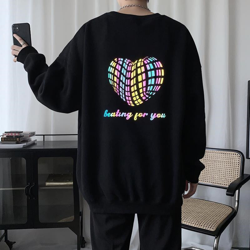 2021 New Moletom Reflexivo Solto Homem Amor Impresso Casual Outono Pulver Topos Streetwear Masculino Harajuku Com Capuz Menina 45de
2021 New Moletom Reflexivo Solto Homem Amor Impresso Casual Outono Pulver Topos Streetwear Masculino Harajuku Com Capuz Menina 45de