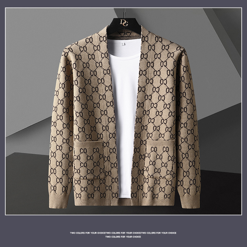 Luxury Letter Printed et Digner Brand Fashion Pocket Knitted Cardigan Coat Men 2021 Casual Sweater, White;black
Luxury Letter Printed et Digner Brand Fashion Pocket Knitted Cardigan Coat Men 2021 Casual Sweater, White;black