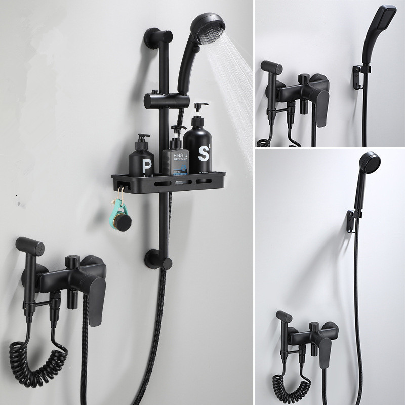 2021 New Bathroom Faucet Set Wall Mounted Black Faucet, Cold Hot Bath and Shower Mixer Tap Brass 7rel
2021 New Bathroom Faucet Set Wall Mounted Black Faucet, Cold Hot Bath and Shower Mixer Tap Brass 7rel