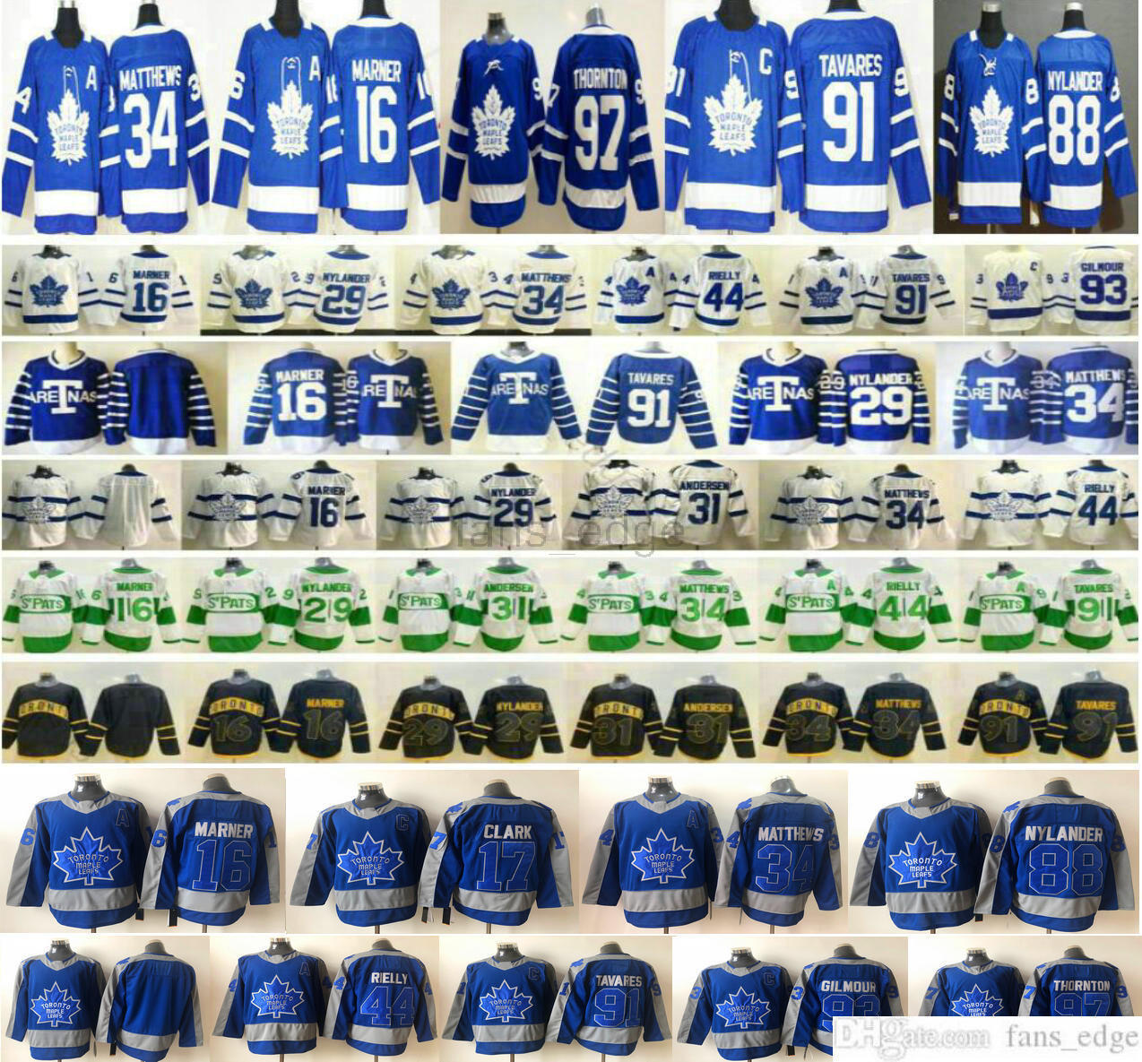 Toronto Maple Leafs Hockey 16 Mitchell Marner Nhl Jerseys 34 Matthews 91 John Tavares 88 William Nylander 31 Frederik Andersen Joe Thornton, Women size only s-xl
Toronto Maple Leafs Hockey 16 Mitchell Marner Nhl Jerseys 34 Matthews 91 John Tavares 88 William Nylander 31 Frederik Andersen Joe Thornton, Women size only s-xl