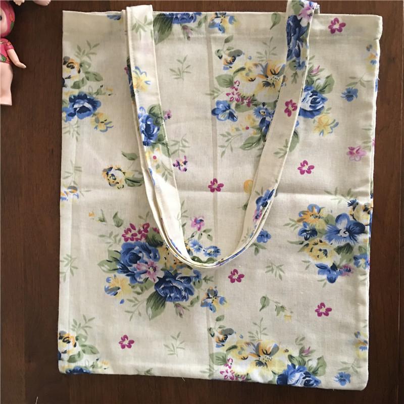 Shopping Bags YILE Cotton Linen Eco Tote Shoulder Bag Blue Yellow Floral Flower 605-5, 1 layer no lining
Shopping Bags YILE Cotton Linen Eco Tote Shoulder Bag Blue Yellow Floral Flower 605-5, 1 layer no lining