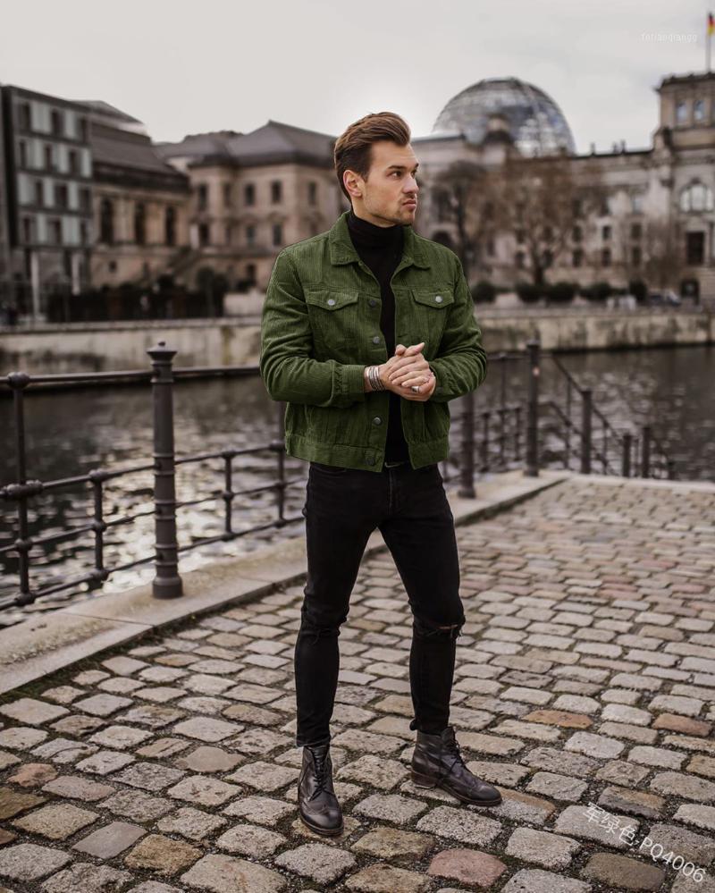 Men's Jackets Men Jacket Long Sleeve Casual Business Dark Corduroy Fall And Winter Buttoned Solid Color Lapel Slim Pocket Short Top, Black 
Men's Jackets Men Jacket Long Sleeve Casual Business Dark Corduroy Fall And Winter Buttoned Solid Color Lapel Slim Pocket Short Top, Black
