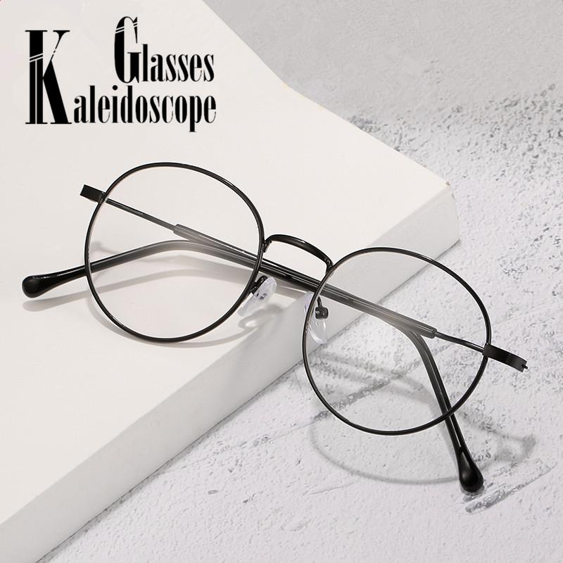 Fashion Sunglasses Frames Round Finished Myopia Glasses Women Men Metal Prescription Eye Student Nearsighted Eyewear Diopter -0.5 -4.0
Fashion Sunglasses Frames Round Finished Myopia Glasses Women Men Metal Prescription Eye Student Nearsighted Eyewear Diopter -0.5 -4.0