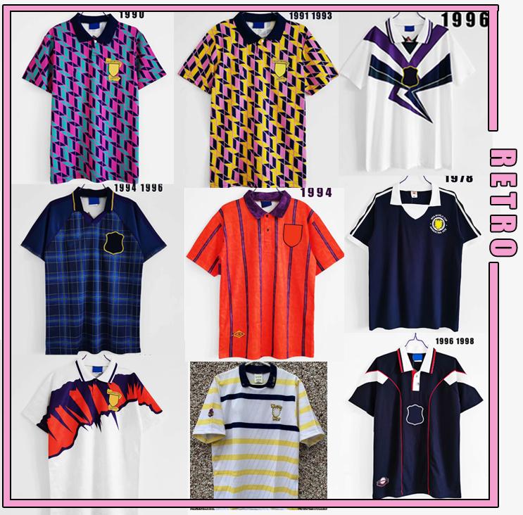 Scotland 87 91 93 94 95 96 98 Retro Soccer Jersey 1978 Scotland Retro equipment classic Vintage SCOTLAND Retro Football Shirt tops, Black;yellow
Scotland 87 91 93 94 95 96 98 Retro Soccer Jersey 1978 Scotland Retro equipment classic Vintage SCOTLAND Retro Football Shirt tops, Black;yellow