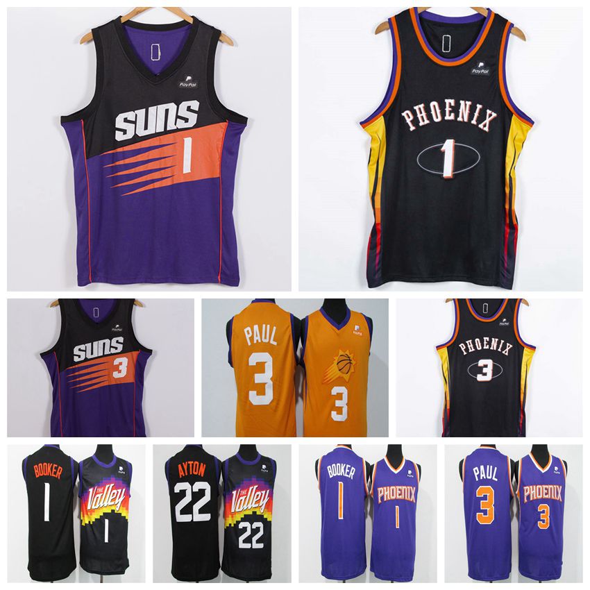 Phoenix's Suns's Devin Booker Basketball Jerseys Chris 3 Paul Deandre 22 Ayton Jersey edition City Men Kids Youth S-3XL, As photo
Phoenix's Suns's Devin Booker Basketball Jerseys Chris 3 Paul Deandre 22 Ayton Jersey edition City Men Kids Youth S-3XL, As photo