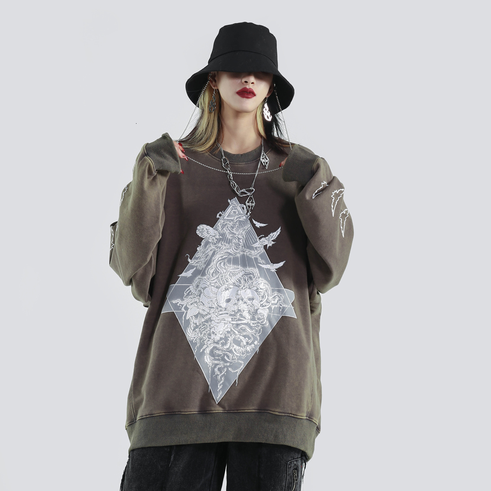 2021 New Skull Graphic Print Gothic Hoodies Sweatshirts Hip Hop Punk Rock Streetwear Tops Hipster Casual Fashion Hoodie Md7j, Brown
2021 New Skull Graphic Print Gothic Hoodies Sweatshirts Hip Hop Punk Rock Streetwear Tops Hipster Casual Fashion Hoodie Md7j, Brown