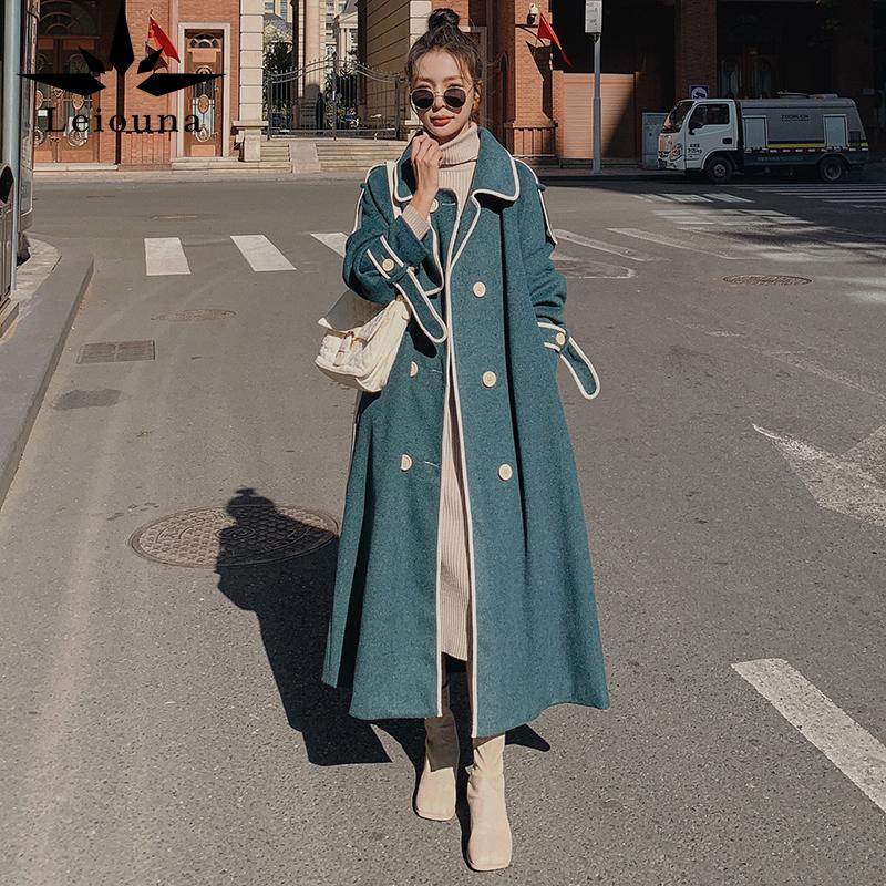 Women' Wool & Blends Plus Long Loose 2021 Fashion Winter Woolen Coat Thick Lapel Double-Breasted Cashmere Ladies Warm Quality Jackets
Women' Wool & Blends Plus Long Loose 2021 Fashion Winter Woolen Coat Thick Lapel Double-Breasted Cashmere Ladies Warm Quality Jackets
