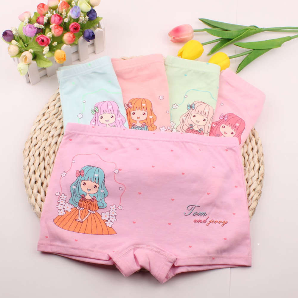 cotton children's underwear cartoon letter print girls' boxers comfortable large shorts, Camo
cotton children's underwear cartoon letter print girls' boxers comfortable large shorts, Camo