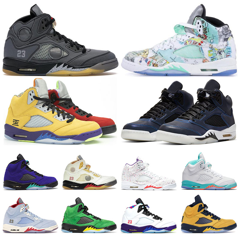5s Mens sneakers basketball shoes 5 Alternate Grape Wings Top 3 Fire red Black Metallic Ice Blue Suede sports trainers, 1 alternate grape
5s Mens sneakers basketball shoes 5 Alternate Grape Wings Top 3 Fire red Black Metallic Ice Blue Suede sports trainers, 1 alternate grape