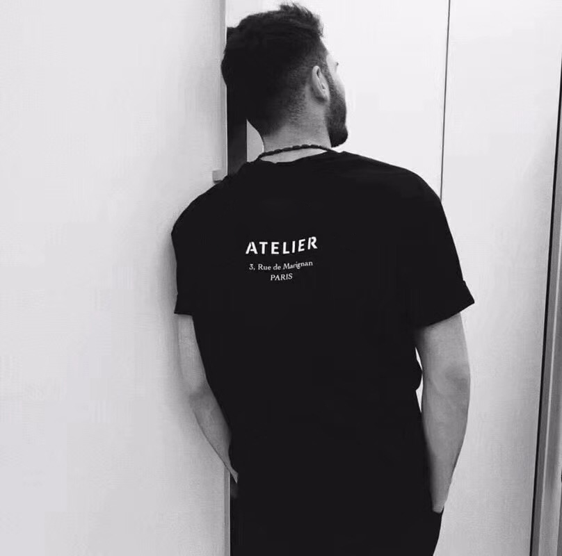 Paris T shirts Mens Designer T Shirts Clothes ATELIER Summer Women Printed T-shirts Male Top Quality 100%Cotton Tees, White;black
Paris T shirts Mens Designer T Shirts Clothes ATELIER Summer Women Printed T-shirts Male Top Quality 100%Cotton Tees, White;black