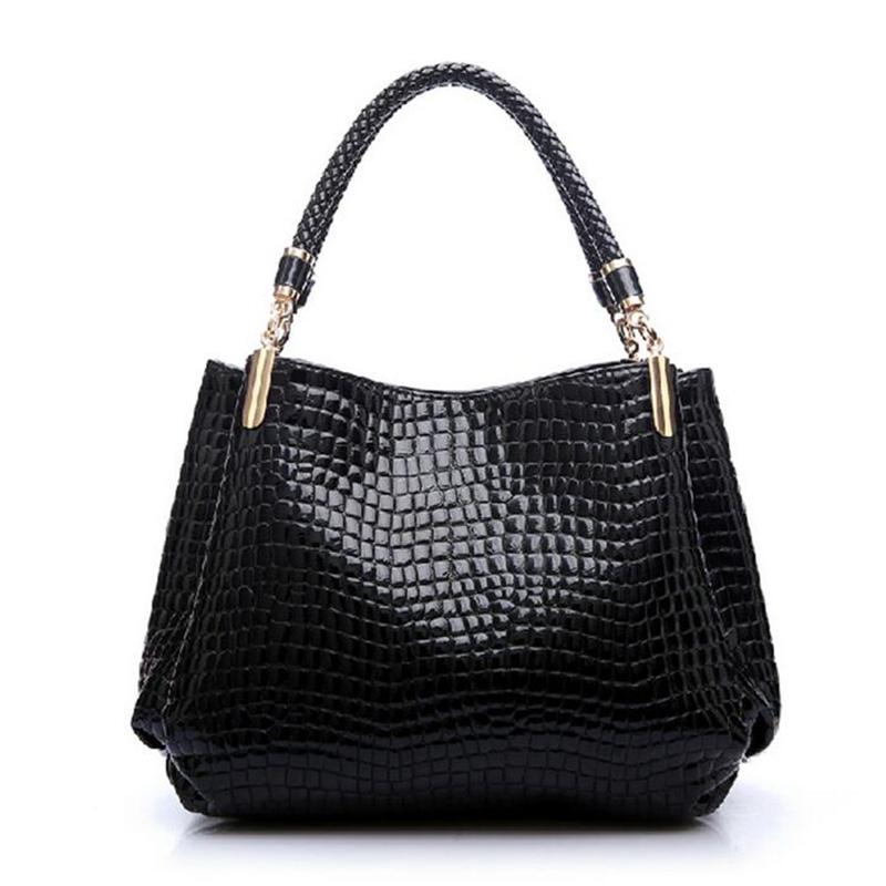 Crocodile Pattern Women Shoulder Bag Leather Fashion 2021 New High Quality Bag Handbags Big Luxury Handbags Women Bags Designer, Black
Crocodile Pattern Women Shoulder Bag Leather Fashion 2021 New High Quality Bag Handbags Big Luxury Handbags Women Bags Designer, Black