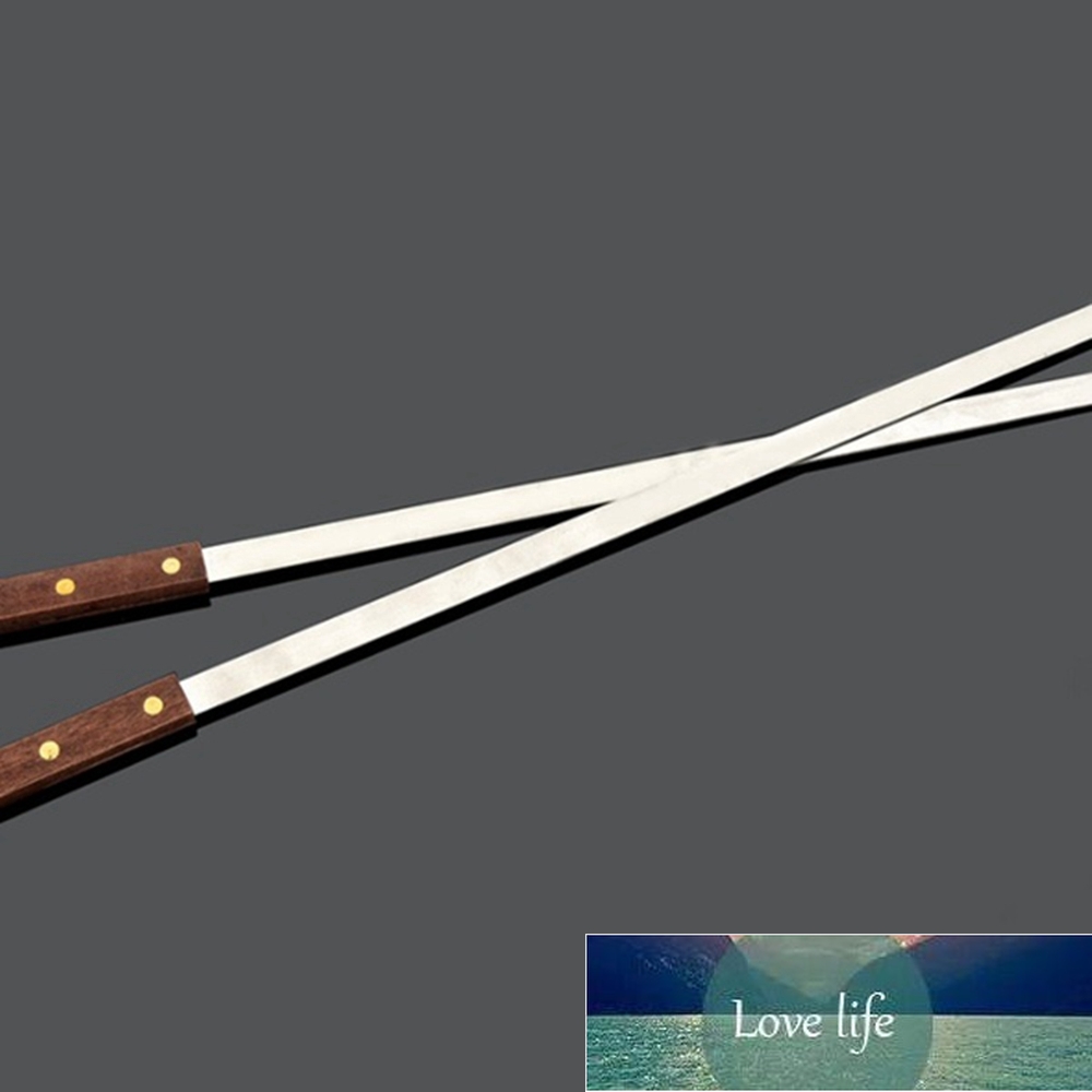 5Pcs Stainless Steel BBQ Skewers Long Handle Barbecue Needle Fork Kebab Grill Skewer Camping Picnic Tool Factory price expert Latest Style Original design Quality, Brown
5Pcs Stainless Steel BBQ Skewers Long Handle Barbecue Needle Fork Kebab Grill Skewer Camping Picnic Tool Factory price expert Latest Style Original design Quality, Brown