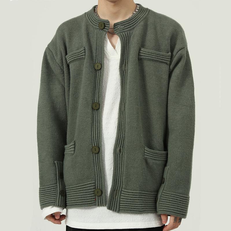 Men's Sweaters Korean Style O-Neck Knit Sweater Men Fashion Loose Single Row Button Cardigan Man's Casual Simple Green Autumn Coat For 2021, Black
Men's Sweaters Korean Style O-Neck Knit Sweater Men Fashion Loose Single Row Button Cardigan Man's Casual Simple Green Autumn Coat For 2021, Black