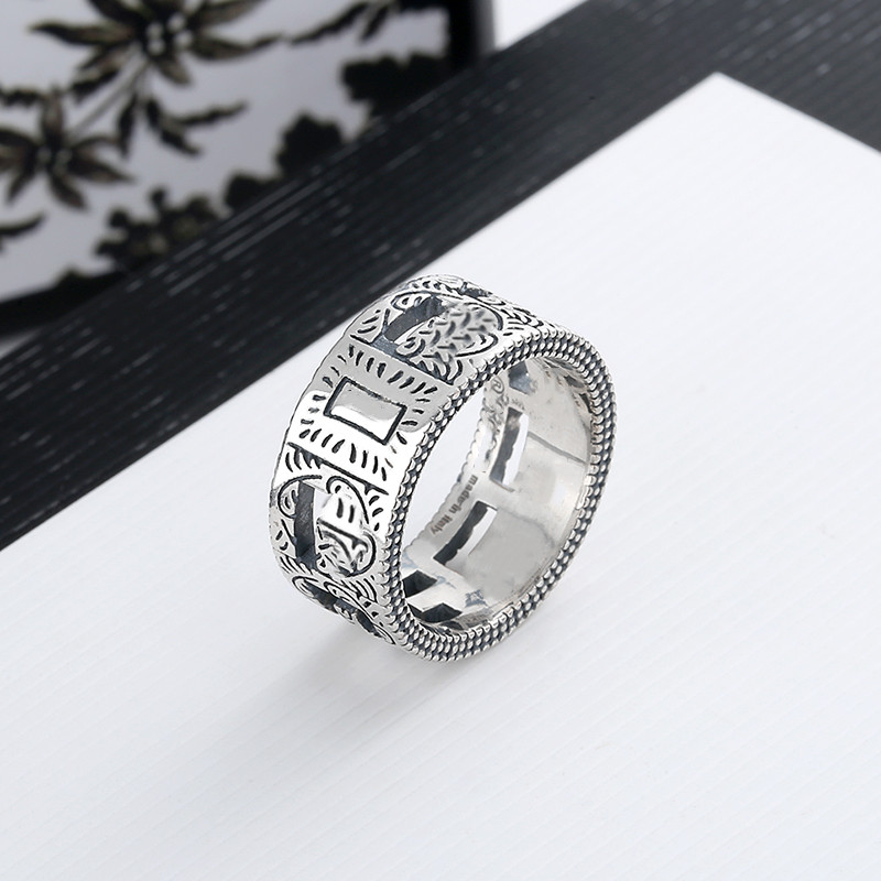 New Products Silver Plated Ring Personality Rings Simple Trend Hip-hop Style Fashion Jewelry Supply
New Products Silver Plated Ring Personality Rings Simple Trend Hip-hop Style Fashion Jewelry Supply