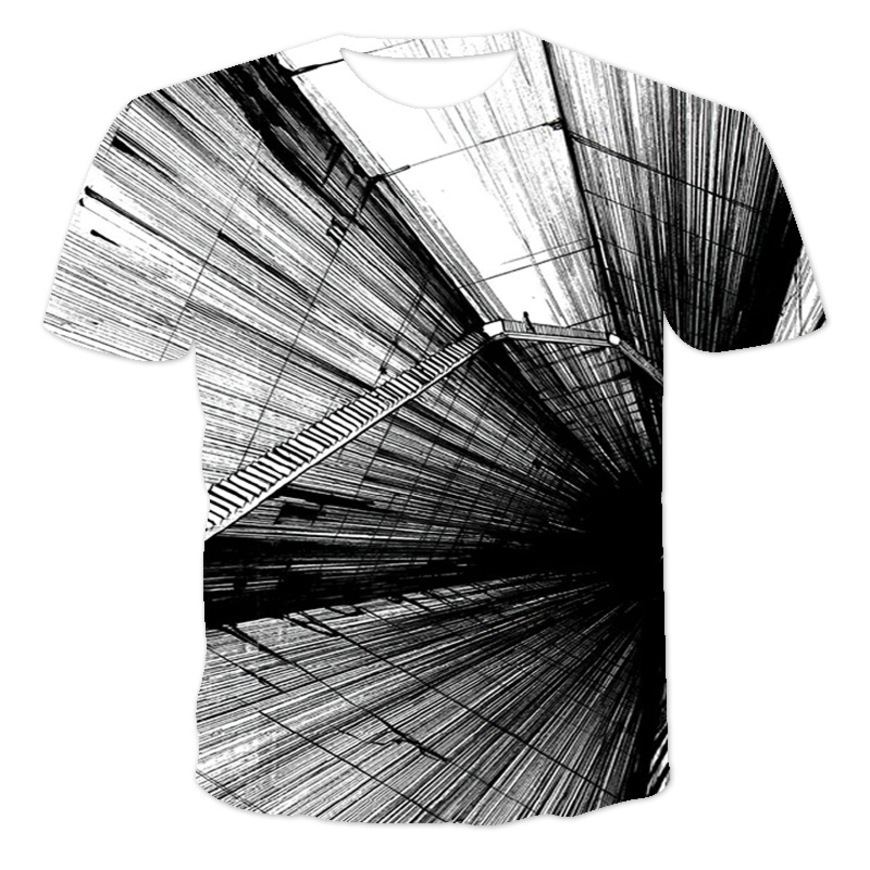 2021 summer creative hand painted abyss 3d printing t-shirt breathable lovers short t- z283, White;black
2021 summer creative hand painted abyss 3d printing t-shirt breathable lovers short t- z283, White;black