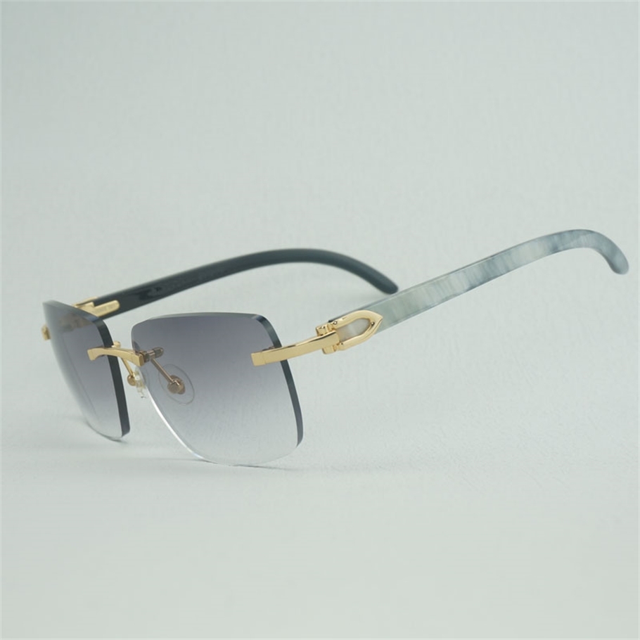 Factory sale Natural Buffalo Horn Sunglasses Men Wood Rimless Gafas for Driving Club Clear Glasses Frame Oculos Shades
Factory sale Natural Buffalo Horn Sunglasses Men Wood Rimless Gafas for Driving Club Clear Glasses Frame Oculos Shades