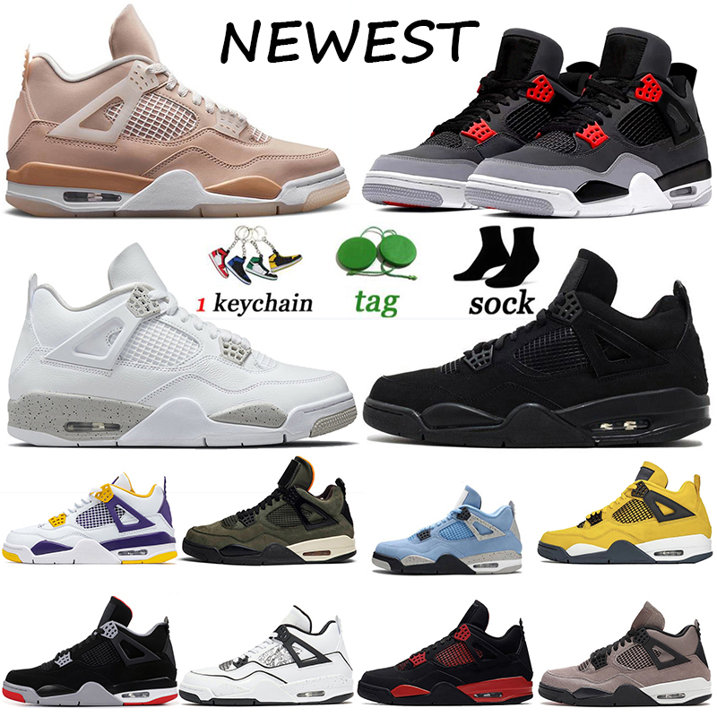 Jumpman 4s 4 Sail Mens Womens Basketball Shoes White Oreo Red Thunder Sneakers Neon Cactus Jack 2021 University Blue Infrared Bred Black Cat Women Trainers, A30 taupe haze 40-47
Jumpman 4s 4 Sail Mens Womens Basketball Shoes White Oreo Red Thunder Sneakers Neon Cactus Jack 2021 University Blue Infrared Bred Black Cat Women Trainers, A30 taupe haze 40-47