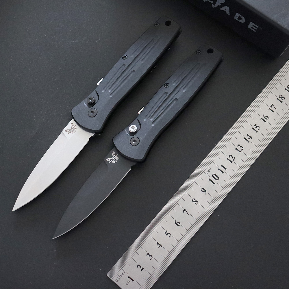 BM3551 BM3550 Benchmade Auto Folding Knife 154CM Blade 6061-T6 Alumnium Handle camping Tactical knives Pocket knifes EDC Tool
BM3551 BM3550 Benchmade Auto Folding Knife 154CM Blade 6061-T6 Alumnium Handle camping Tactical knives Pocket knifes EDC Tool