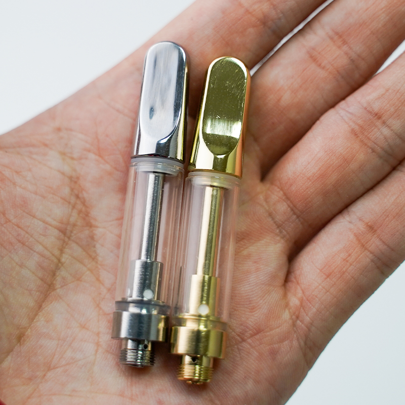 TH205 Gold Sliver Ceramic Coil Atomizers Vape Cartridges Glass Thick Oil E Cigarettes Dab Pen Wax Vaporizer Empty Vapes Cartridge Atomizer 510 Thread
TH205 Gold Sliver Ceramic Coil Atomizers Vape Cartridges Glass Thick Oil E Cigarettes Dab Pen Wax Vaporizer Empty Vapes Cartridge Atomizer 510 Thread
