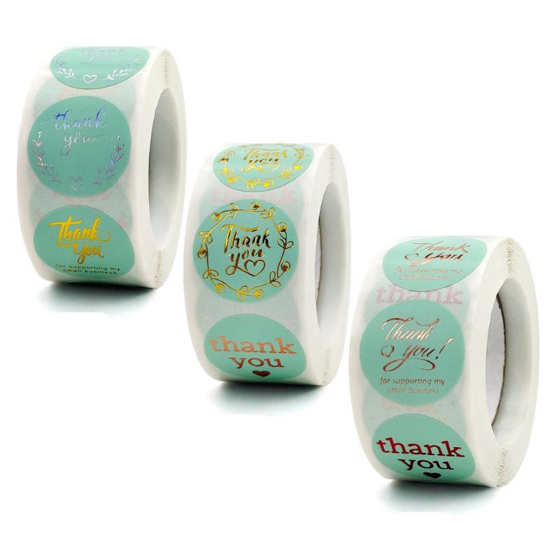 Gift Wrap 500PCS Green Multi Gold Stamping Stickers Thank You For Supporting My Small Busines Decor Chrome Paper Seal Label Box Tag
Gift Wrap 500PCS Green Multi Gold Stamping Stickers Thank You For Supporting My Small Busines Decor Chrome Paper Seal Label Box Tag