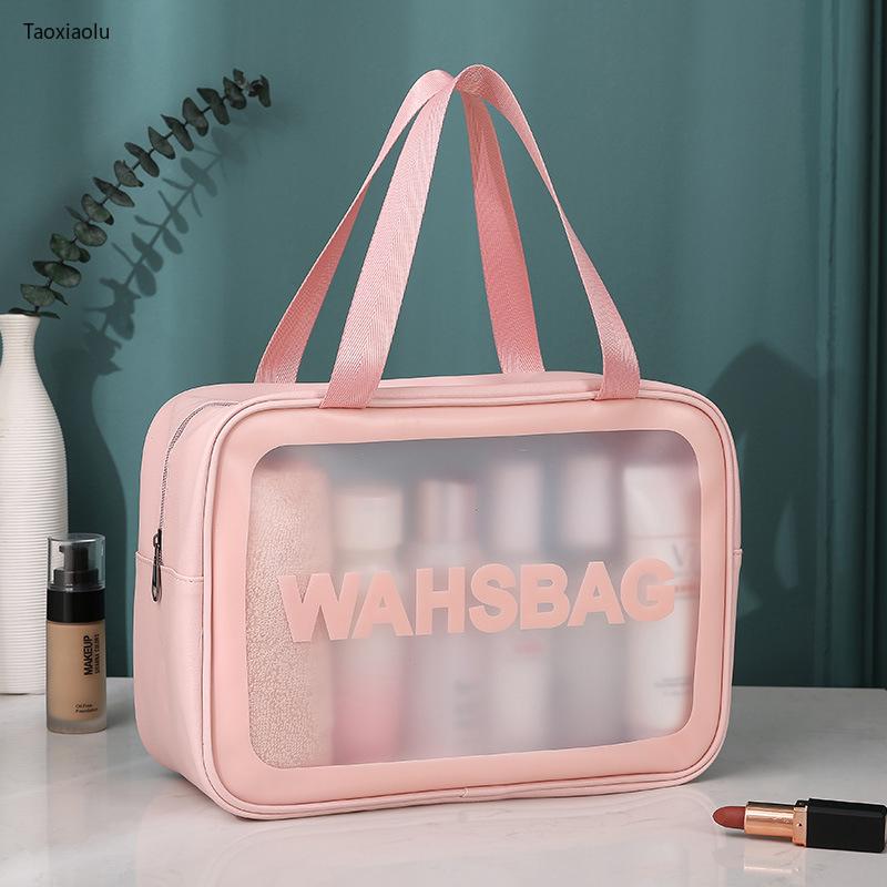 Large Waterproof Transparent PVC Cosmetic Bag Women Make Up Case Travel Zipper Makeup Beauty Wash Organizer Toiletry Storage Kit, S6
Large Waterproof Transparent PVC Cosmetic Bag Women Make Up Case Travel Zipper Makeup Beauty Wash Organizer Toiletry Storage Kit, S6