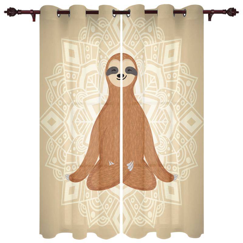 Exquisite Home Luxury Curtains Cartoon Animal Yoga Living Room Dining Room Bedroom Hotel Exquisite Translucent Curtains
Exquisite Home Luxury Curtains Cartoon Animal Yoga Living Room Dining Room Bedroom Hotel Exquisite Translucent Curtains