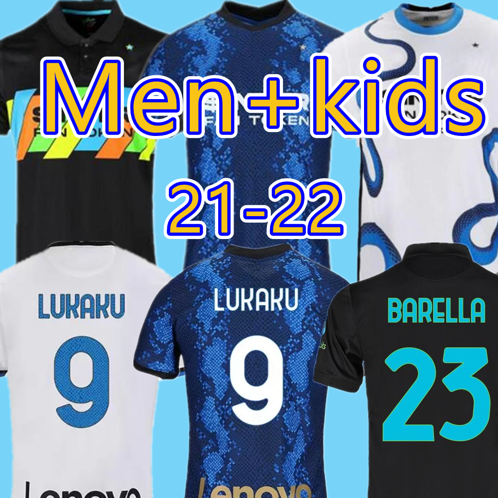 INTER soccer jersey LUKAKU MILAN BARELLA LAUTARO ERIKSEN VECINO 21 22 football shirt 2021 2022 uniforms men + kids kit 4th fourth KOLAROV D', 21 22 away kids
INTER soccer jersey LUKAKU MILAN BARELLA LAUTARO ERIKSEN VECINO 21 22 football shirt 2021 2022 uniforms men + kids kit 4th fourth KOLAROV D', 21 22 away kids