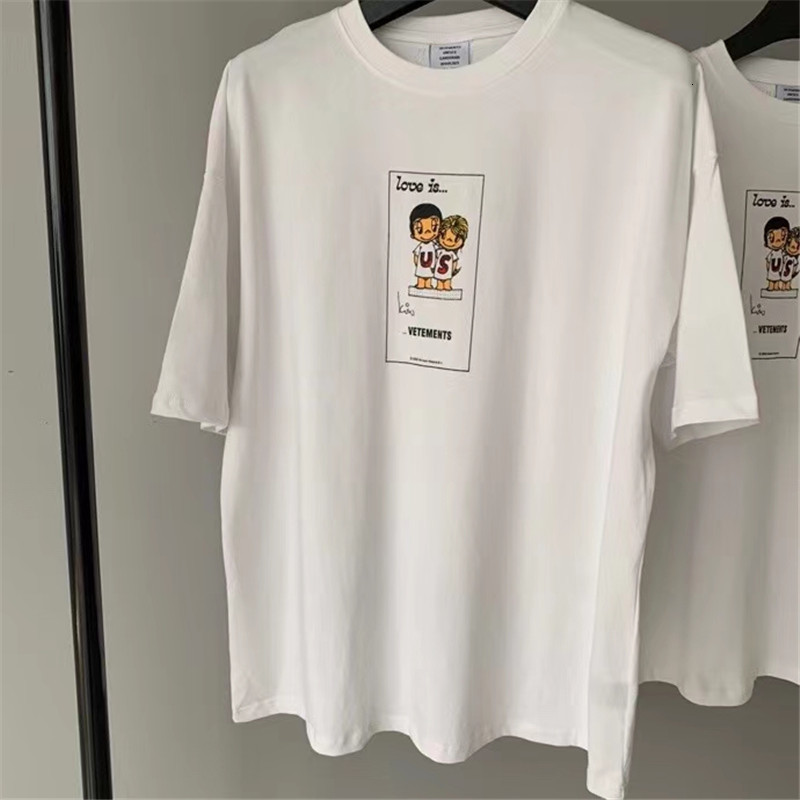 2021 New White 'love Is... Us' T-shirt Men Women Graphic Printed Vetements T-shirts Jersey Vtm Tops Love Tee Hth2, 14
2021 New White 'love Is... Us' T-shirt Men Women Graphic Printed Vetements T-shirts Jersey Vtm Tops Love Tee Hth2, 14