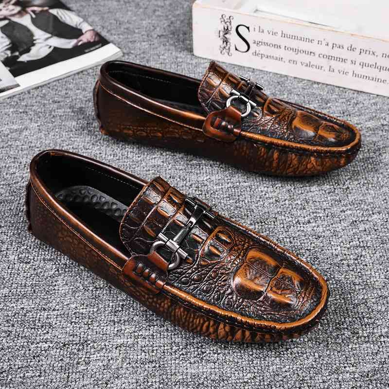 dress shoes vintage british men's leather shoes casual boat classic flat breathable driving cftw, Black
dress shoes vintage british men's leather shoes casual boat classic flat breathable driving cftw, Black