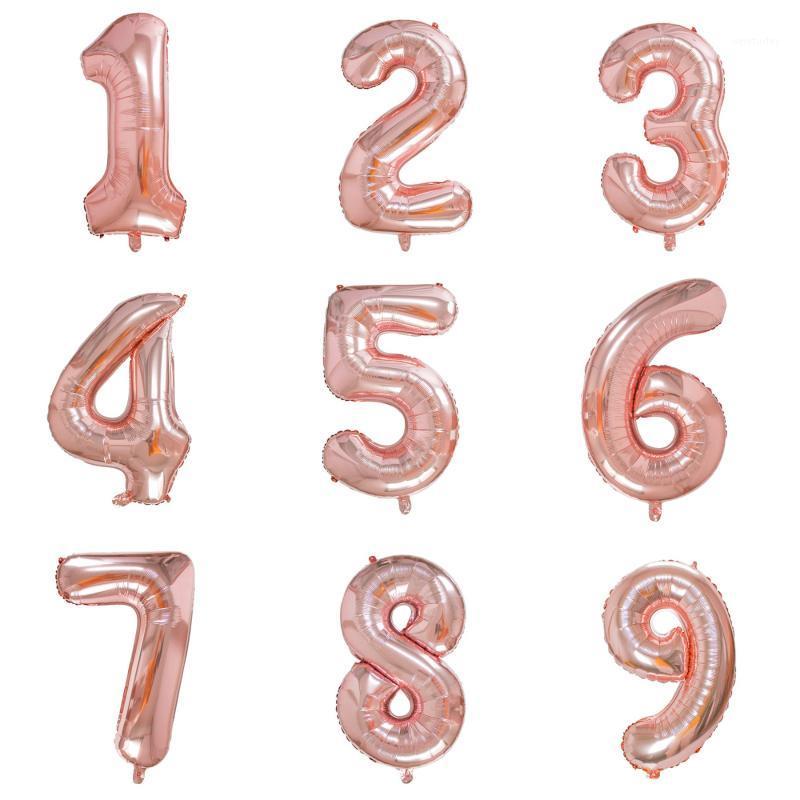 Party Decoration 32inch Rose Gold Foil Number Balloon First Baby Girl Kids Birthday Decorations 1st 1 2 3 4 5 6 7 8 9 10 30 40 50 Years Old
Party Decoration 32inch Rose Gold Foil Number Balloon First Baby Girl Kids Birthday Decorations 1st 1 2 3 4 5 6 7 8 9 10 30 40 50 Years Old