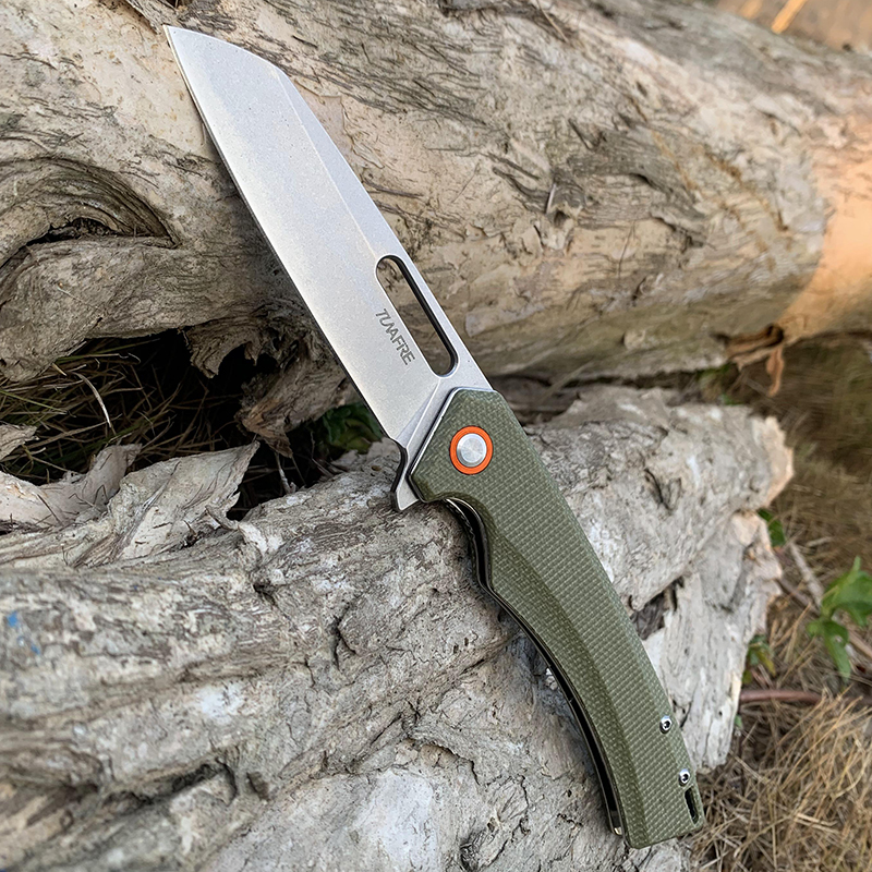 Tunafire 957 59HRC D2 blade High-end linen handle EDC Tool Fishing Camping Hiking Folding Pocket Knife Survival Gear Knives
Tunafire 957 59HRC D2 blade High-end linen handle EDC Tool Fishing Camping Hiking Folding Pocket Knife Survival Gear Knives