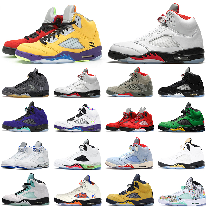 Jumpman 5s men Basketball Shoes 5 Raging Bull 2021 What The Stealth 2.0 Fire Red women mens trainers sports sneakers size 36-47
Jumpman 5s men Basketball Shoes 5 Raging Bull 2021 What The Stealth 2.0 Fire Red women mens trainers sports sneakers size 36-47