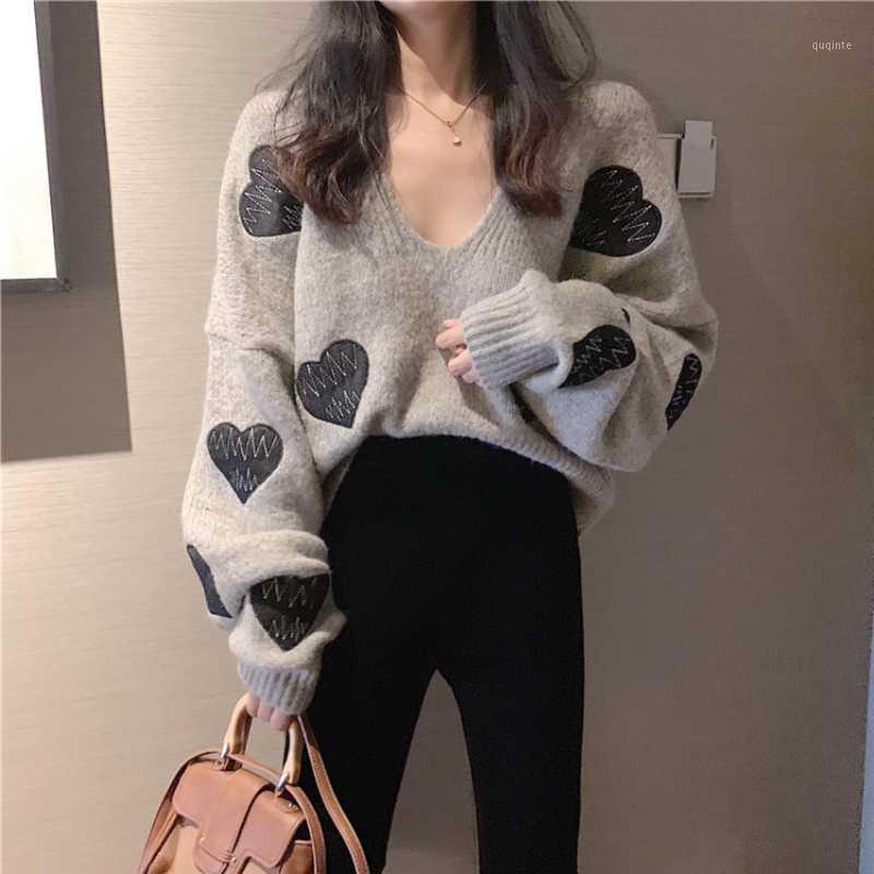Women's Sweaters Off The Shoulder Autumn Sweater For Women Heart Knitted Female Tops Long Sleeve Pullover Oversize, Green
Women's Sweaters Off The Shoulder Autumn Sweater For Women Heart Knitted Female Tops Long Sleeve Pullover Oversize, Green
