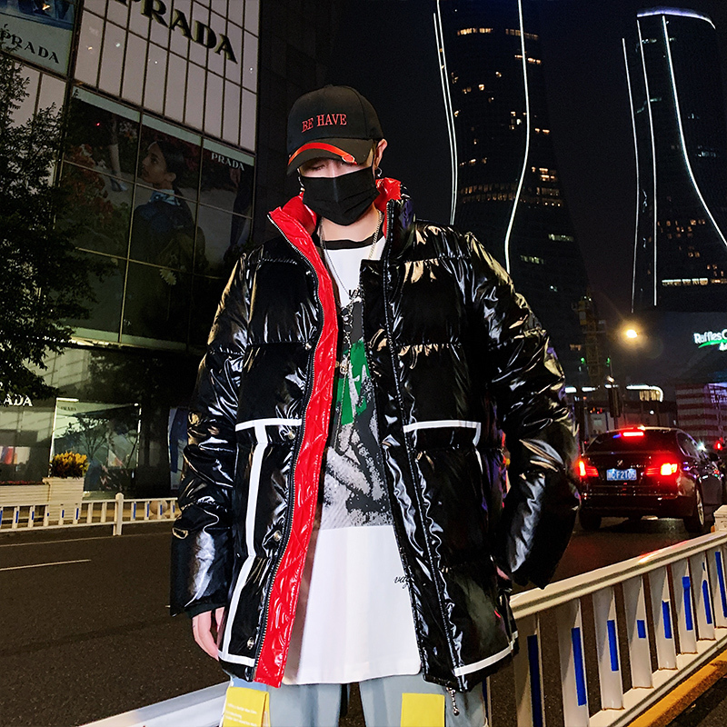 Down Coats Mens Winter Fashion Mens 90%Down Jackets And Coats Man Thick Parkas Warm Casual Outwear Bright Men's Winter Jacket 201225