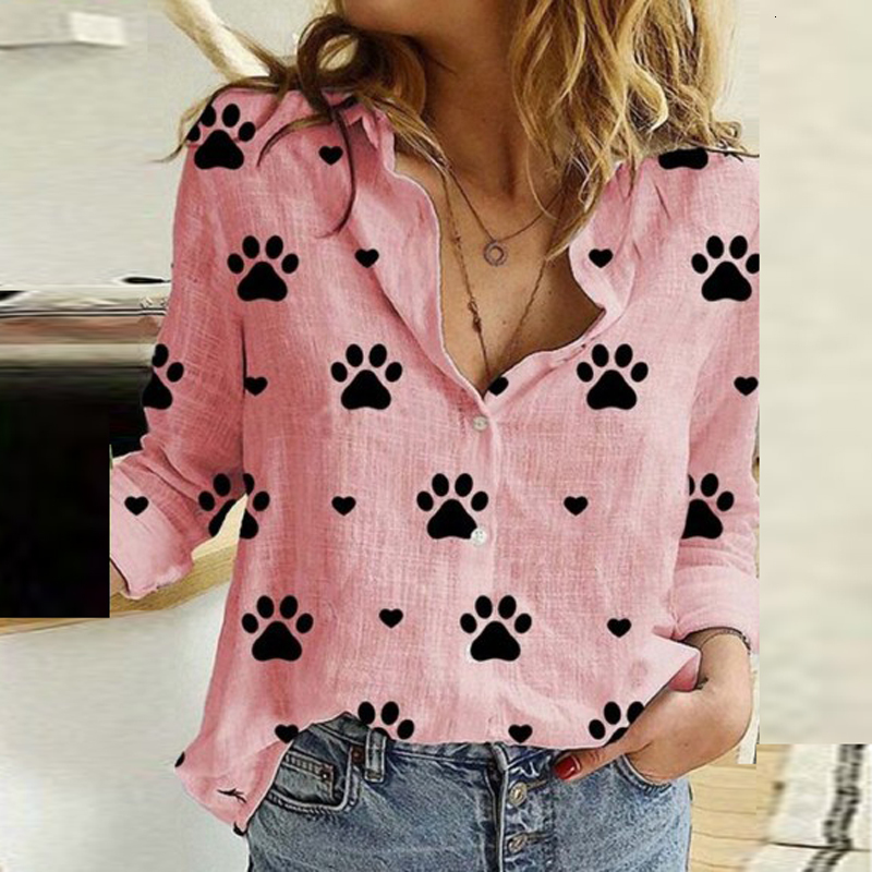 2021 New Spring Autumn Butterfly Paw Print Ruffled Shirt Office Ladies Long Sleeve Loose Fashion Causal V-neck Top Blouse Women L3gy, 02
2021 New Spring Autumn Butterfly Paw Print Ruffled Shirt Office Ladies Long Sleeve Loose Fashion Causal V-neck Top Blouse Women L3gy, 02