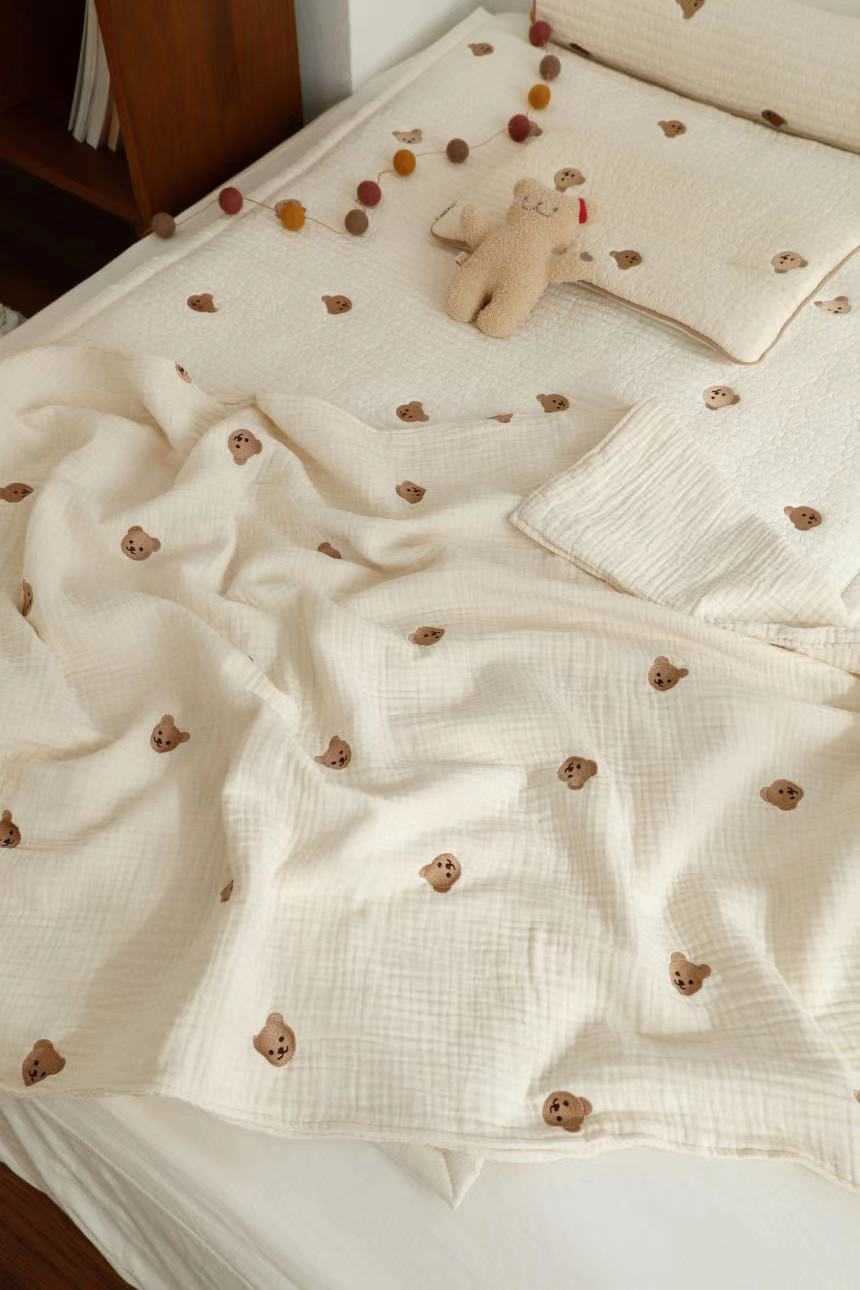 Baby cotton cover blanket summer thin air conditioning quilt baby girl blanket baby boy blanket 210701