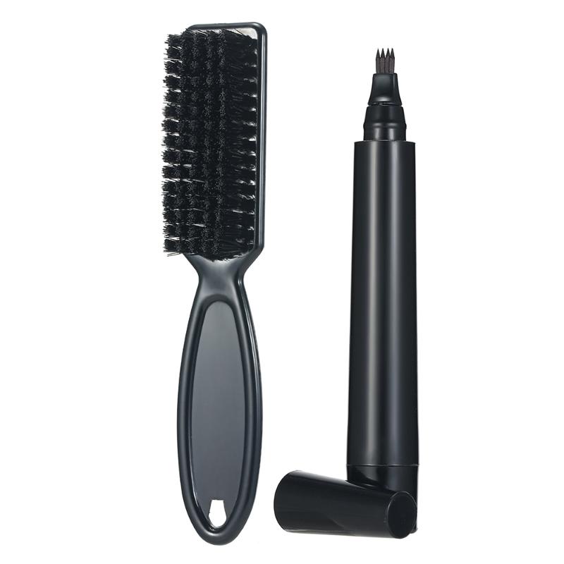 Hair Brushes Beard Pen Filler Pencil And Brush Enhancer Waterproof Filling Moustache Coloring Shaping Tools