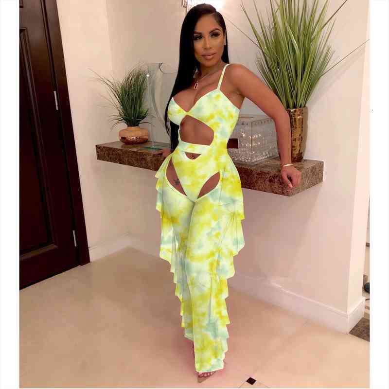 highwaist swimsuit for women summer mesh tie-dye printing ruffled pants hollow design two piece, White
highwaist swimsuit for women summer mesh tie-dye printing ruffled pants hollow design two piece, White