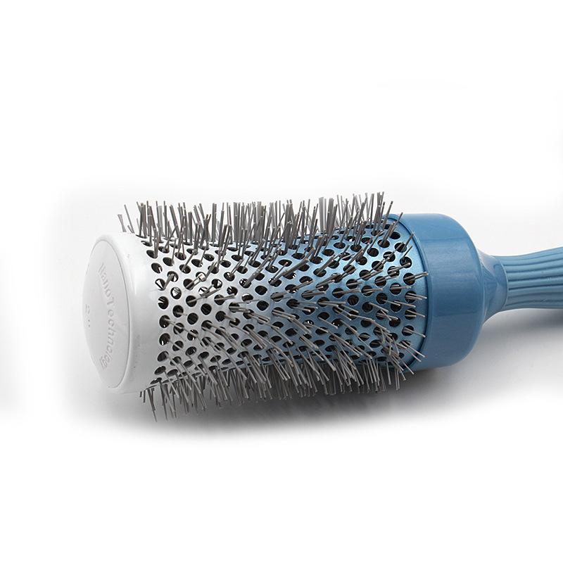 Hair Brushes Professional Anti-static Comb High Temperature Aluminum Iron Round 3 Size Tools Brush
