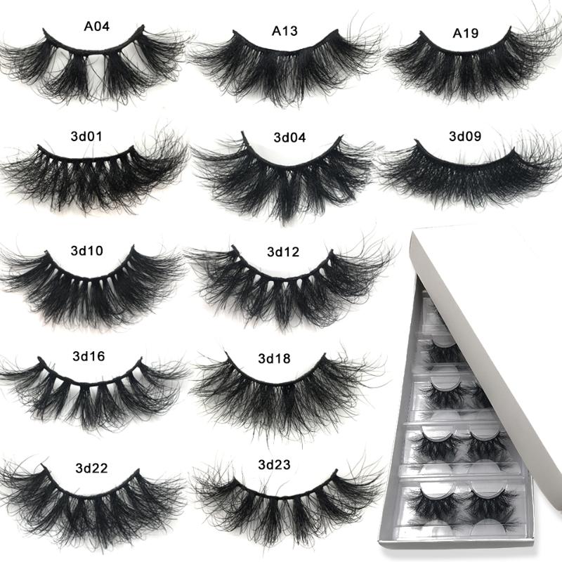 False Eyelashes 25 Mm Mink Wholesale Fluffy 25mm Lashes 5/10/30/50 Pairs Dramatic Long 3d Bulk Make Up
False Eyelashes 25 Mm Mink Wholesale Fluffy 25mm Lashes 5/10/30/50 Pairs Dramatic Long 3d Bulk Make Up