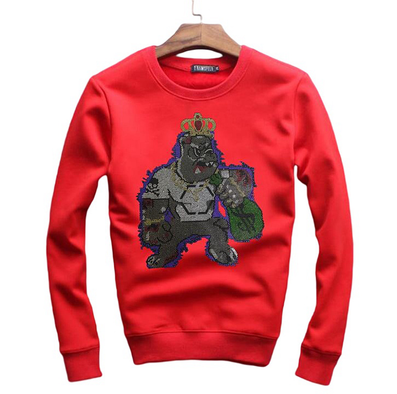 winter Men's Fashion Rhinestones brand design hoody Shirts Casual Streetwear Tops Sweatshirt, As picture shown
winter Men's Fashion Rhinestones brand design hoody Shirts Casual Streetwear Tops Sweatshirt, As picture shown
