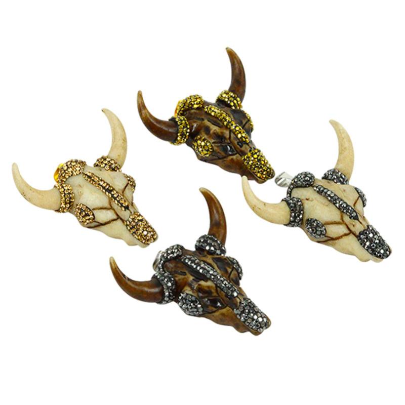 Pendant Necklaces Classic Retro Style Goat Skull With Black Rhinestone Necklace For Handmade Jewelry Male Female Gift
Pendant Necklaces Classic Retro Style Goat Skull With Black Rhinestone Necklace For Handmade Jewelry Male Female Gift