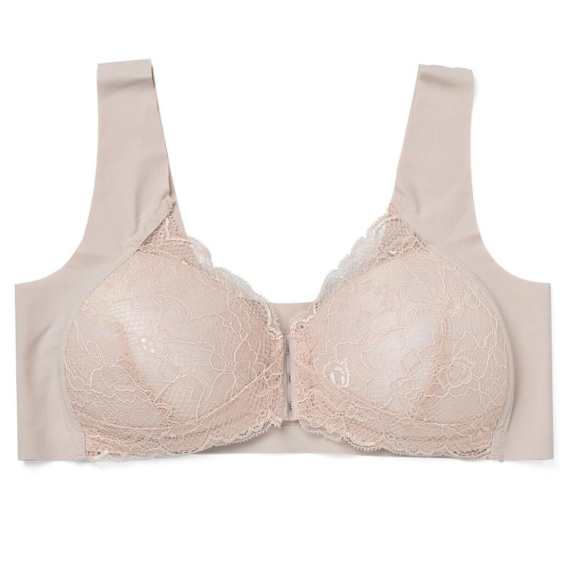 Bras Front Buckle Lace Bra Large Size Padded Push Up For Women Strength Seamless Sexy Lingerie Plunge Mesh Underwire Underwear
Bras Front Buckle Lace Bra Large Size Padded Push Up For Women Strength Seamless Sexy Lingerie Plunge Mesh Underwire Underwear