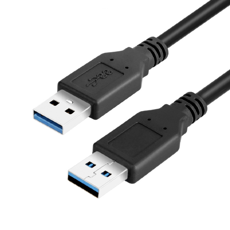 Câble USB 3.0 USB Un homme à double extrémité de câble mâle à double extrémité compatible avec les boîtiers de disque dur DVD Player ordinateur p