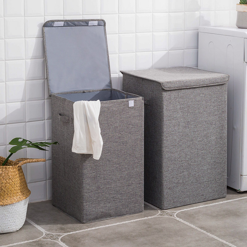 Cotton inen aundry Basket With Cover arge Capacity Bathroom Storage Basket Househod Coapsibe Waterproof aundry Hamper
Cotton inen aundry Basket With Cover arge Capacity Bathroom Storage Basket Househod Coapsibe Waterproof aundry Hamper