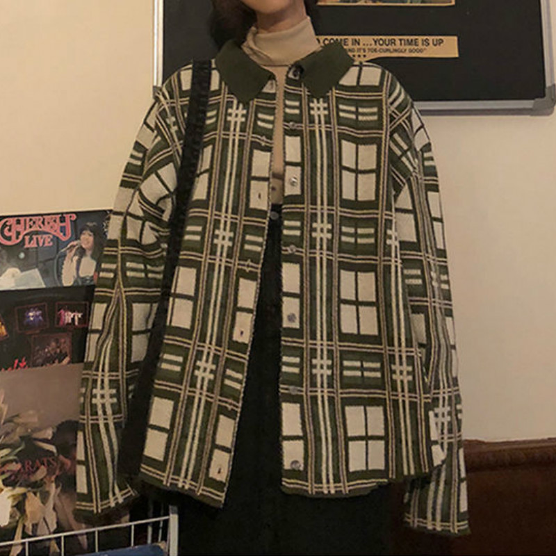 2021 New Deeptown Vintage Camisola Feminina Outono Inverno Coreano Moda Mulher Blusas Manga Longa Colheita Topo Algodo Solto Casual Cardigan, Green
2021 New Deeptown Vintage Camisola Feminina Outono Inverno Coreano Moda Mulher Blusas Manga Longa Colheita Topo Algodo Solto Casual Cardigan, Green