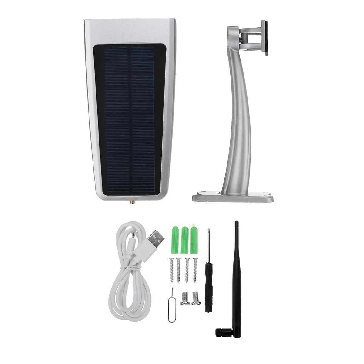 Solar Outdoor HD Night Vision Mobile Phone WiFi Network Surveillance Camera System